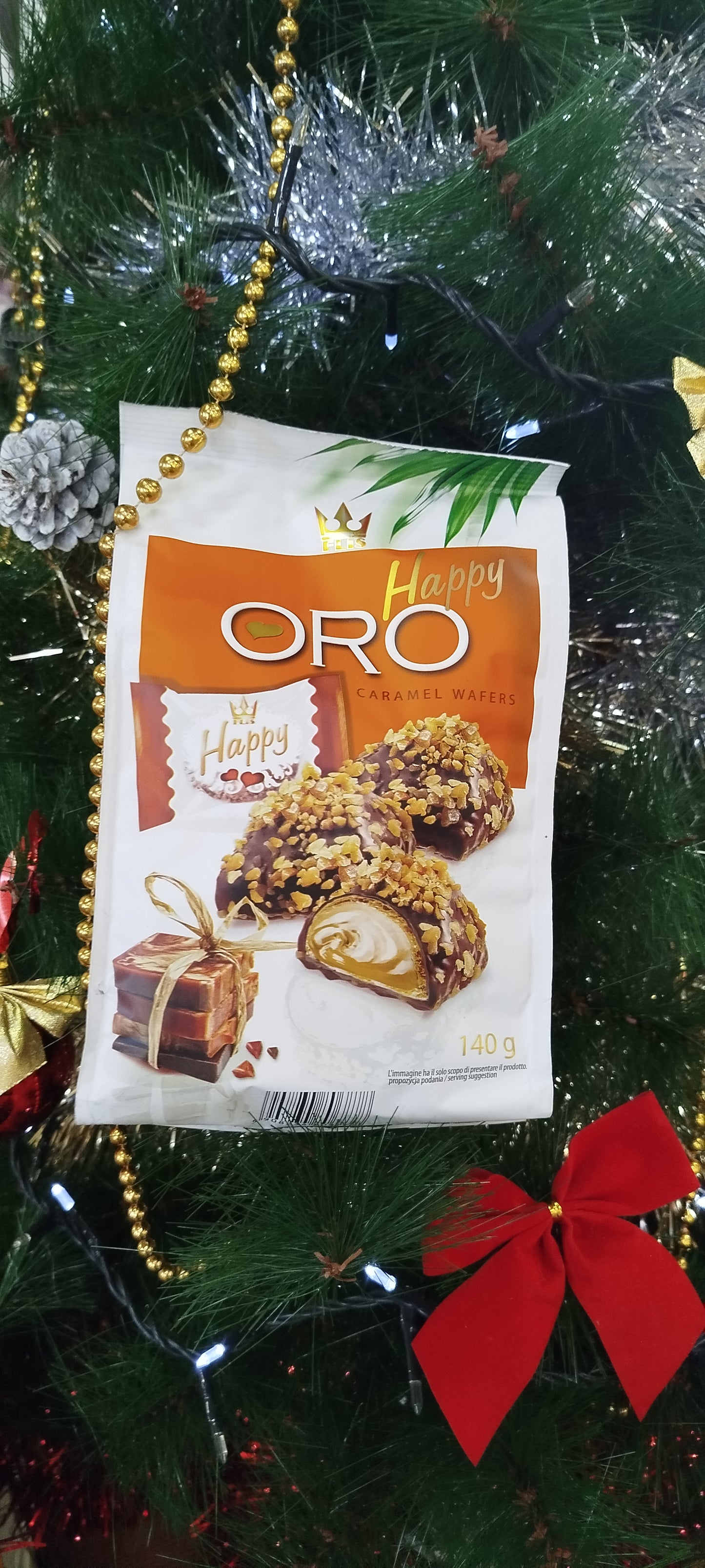 Chocolate Happy Oro caramel wafer