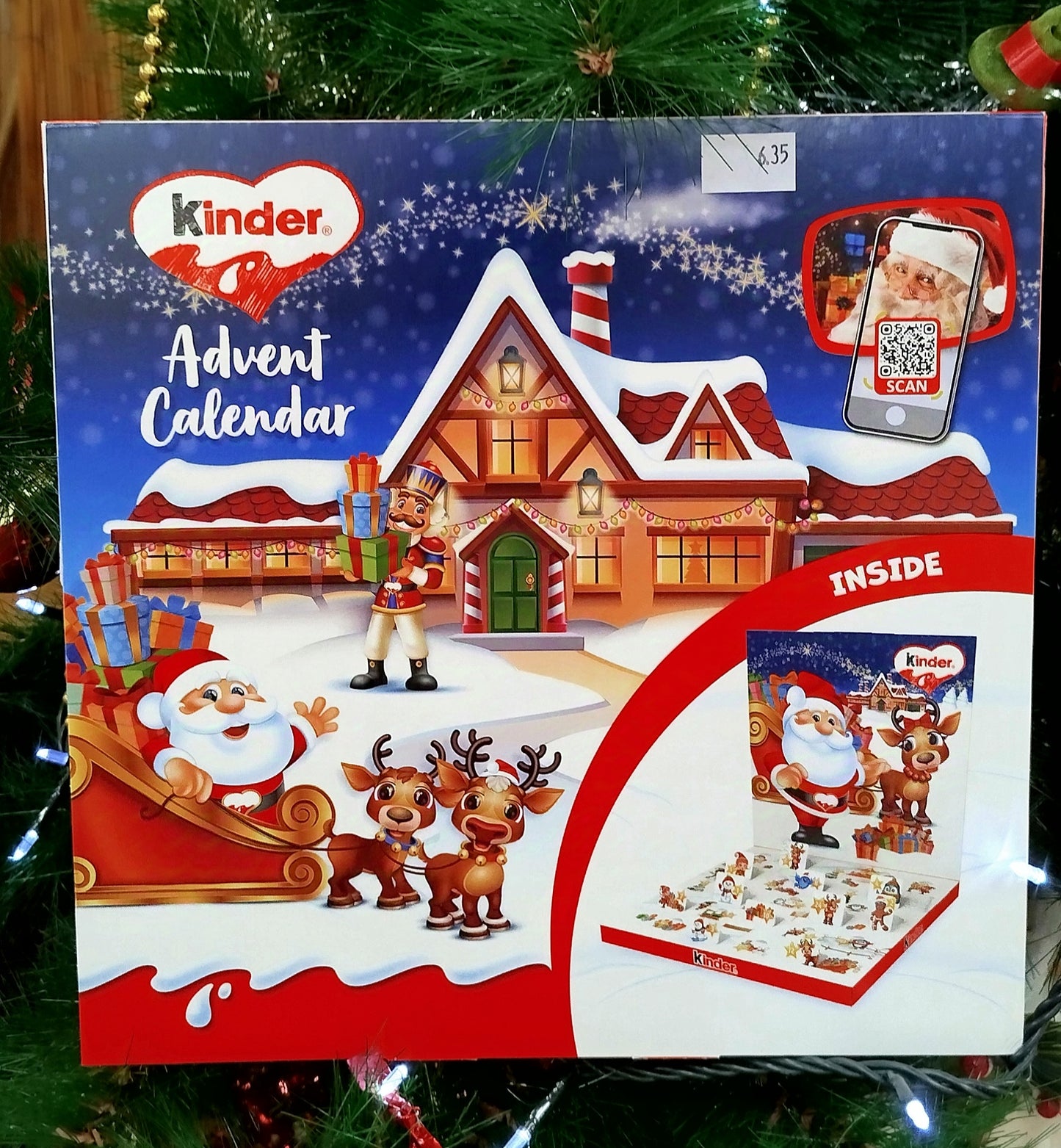 Chocolate Kinder Advent Calendário