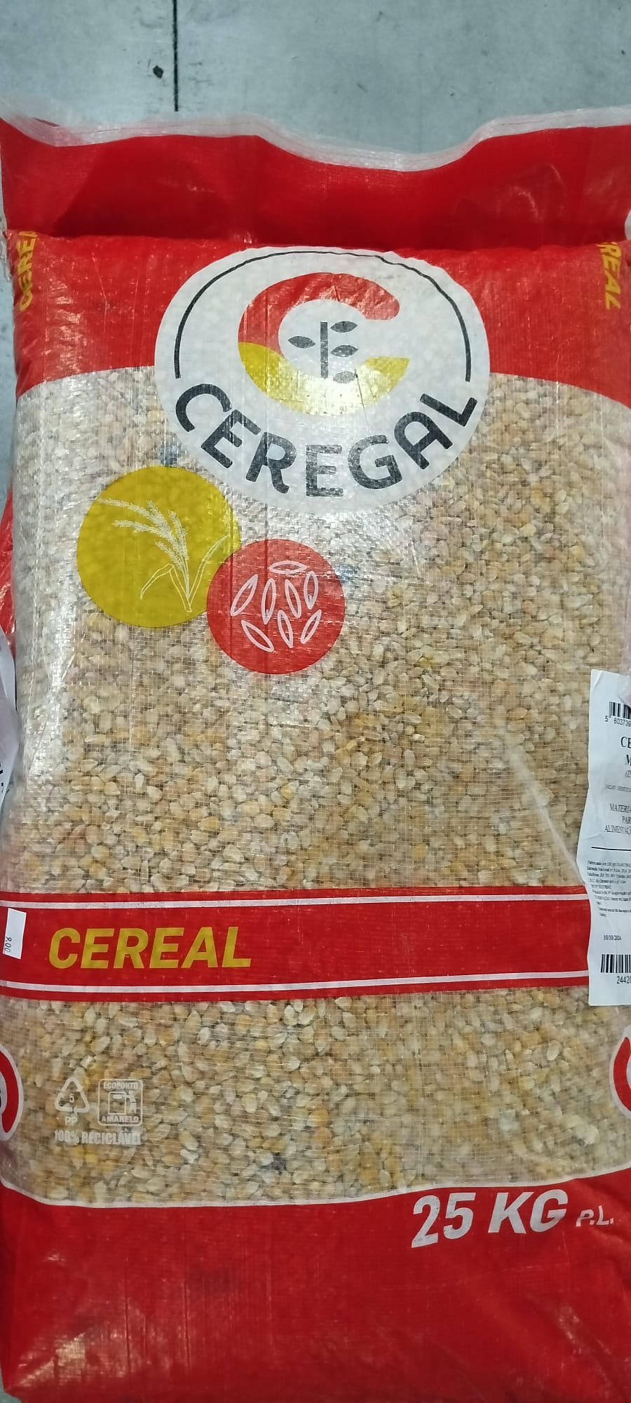 Ceregal milho grão 25kg