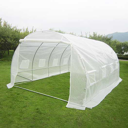 Estufa Doméstica 4x2x2m - TOP (Estrutura forte - 5 Arcos)