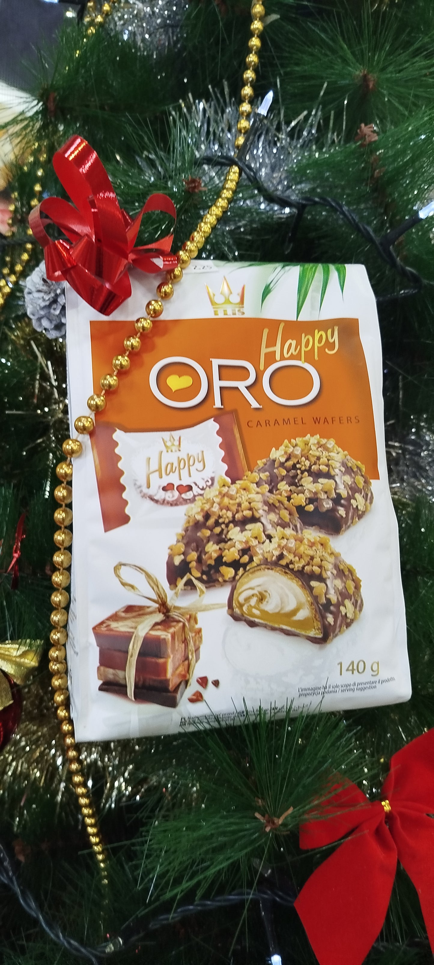 Chocolate Happy Oro caramel wafer