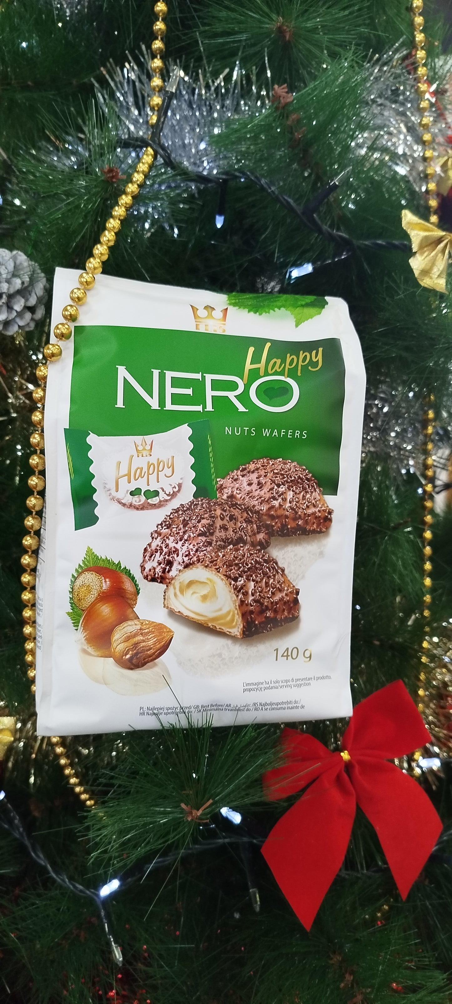 Chocolate Happy Nero avelã