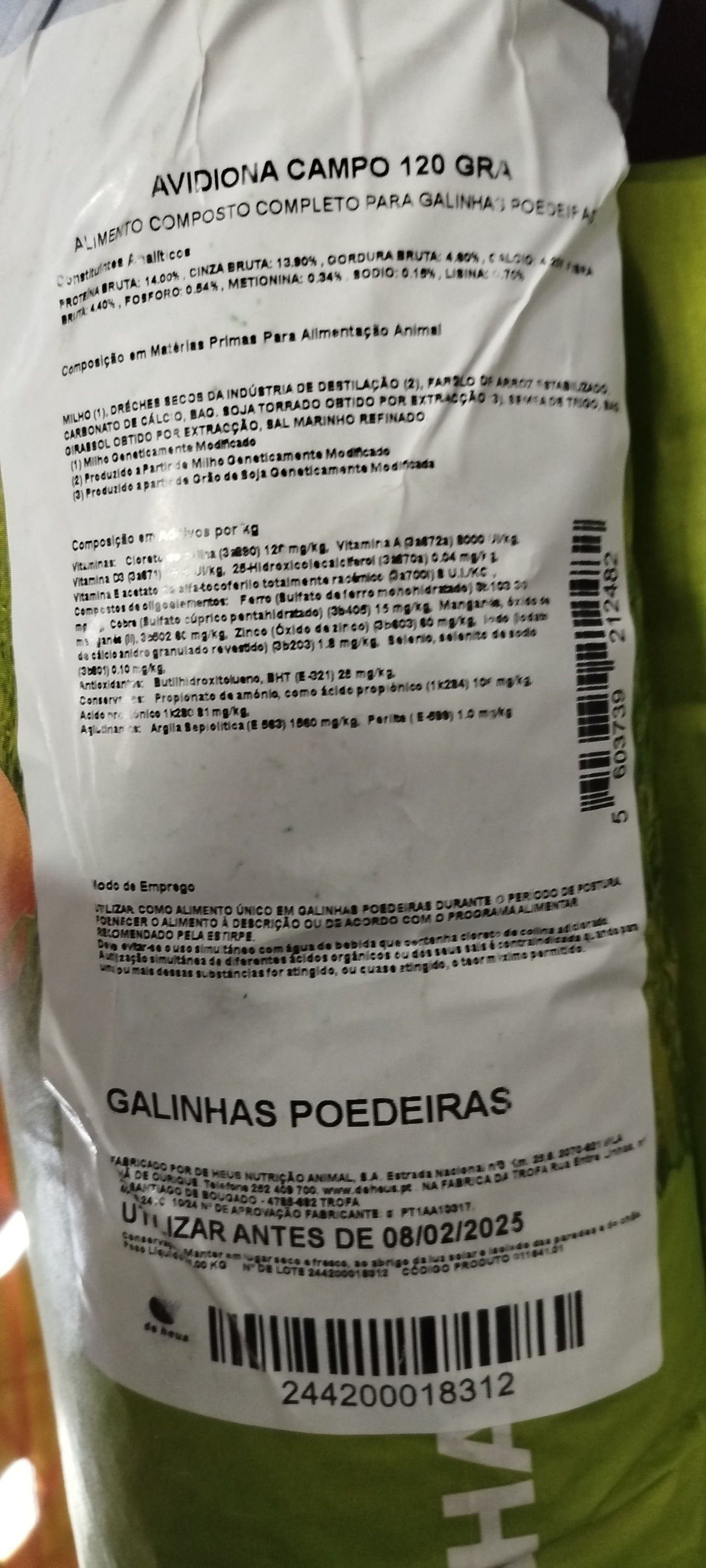 Avidiona Campo 120 (POEDEIRAS)