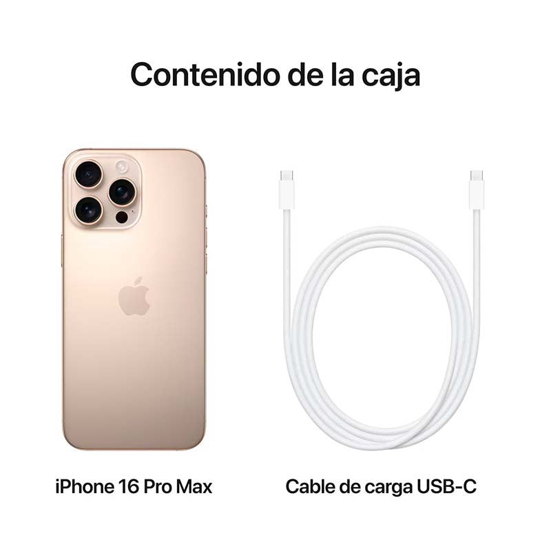 iPhone 16 Pro Max 5G 256GB Titânio Deserto